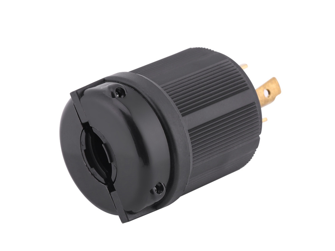 Laxiscreed Plugue Elétrico 30a, 125v/250v Com Torção Para Segurança