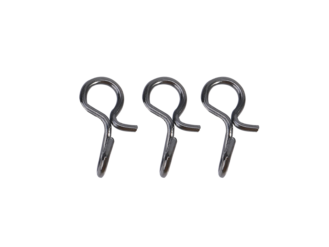 Anzol de Pesca Aço Inoxidável Preto S