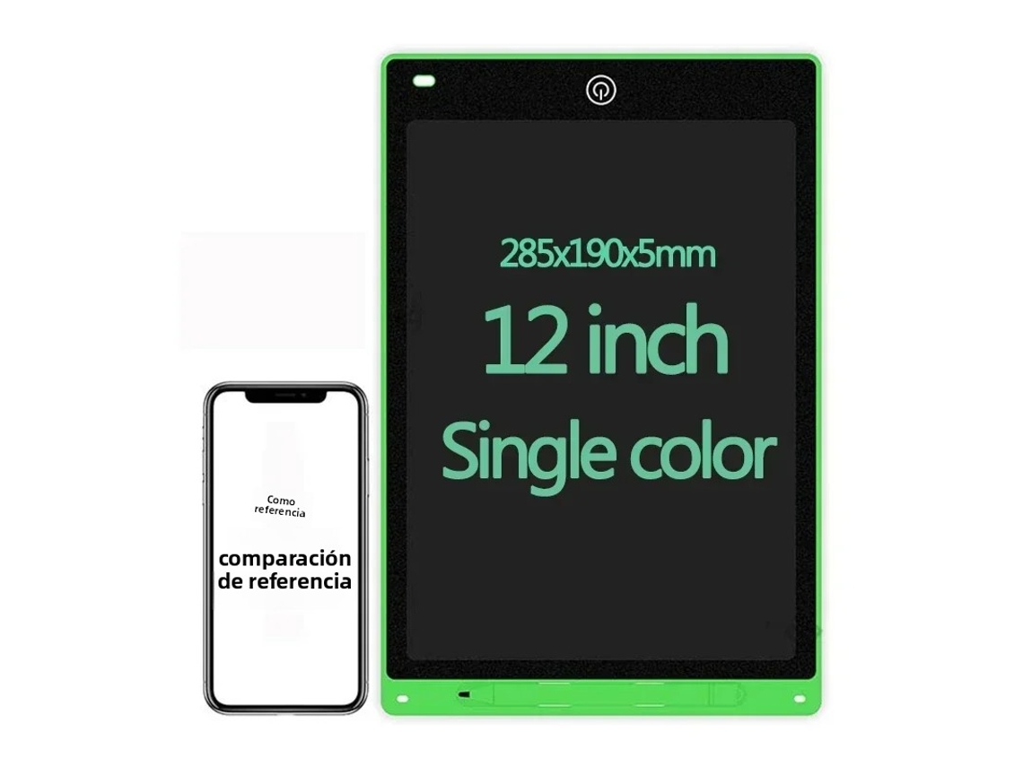 (tela Lcd Monocromática De 12 Polegadas F) Tablet Para Escrita À Mão, Prancheta De Desenho, Prancheta Para Desenho E Esboço Infantil