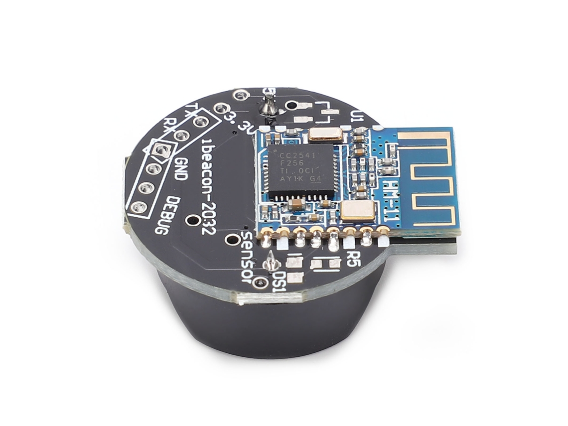 Módulo De Estação Base Bluetooth 4.0 Ble Para Posicionamento Com Temperatura E Umidade Compatível Com Wechat