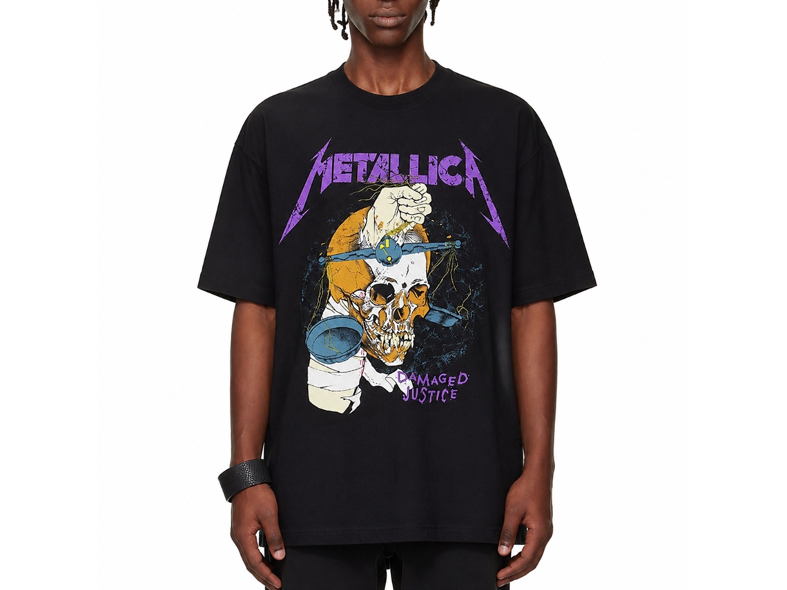 Metallica Damage Hammer T-shirt Unisex Adults Size:xl