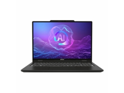 Laptop Msi 9s7 261321 040 (cinzento 1 Tb Ssd Tomada Eu 16 Qwerty Espanhol 32 Gb Ram Intel Geforce Rtx 5060)
