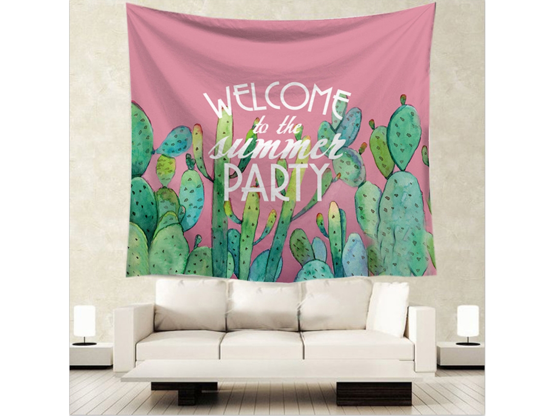 Tapeçaria (estilo Cacto 2, 130*150cm) Eoocoo