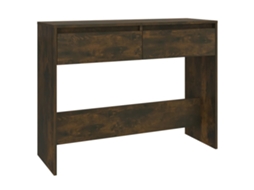 Console Table, Console Tables Vidaxl Marrom Madeira Processada (n/a)