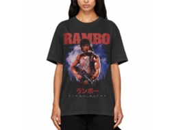 Rockinstone Rambo First Blood Japanese Smoke T-shirt Size:xxxl