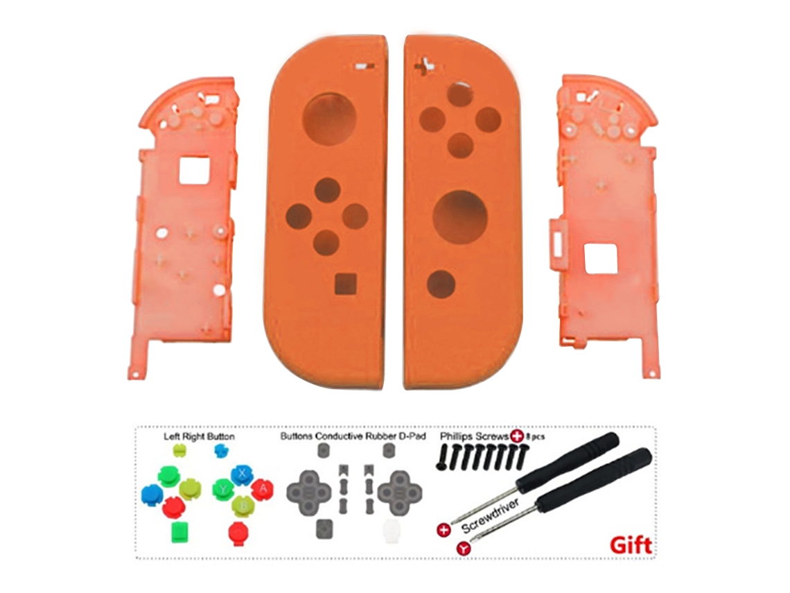 Punho Com Toque Suave Para Controlo Remoto, Carcaça De Substituição Com Todos Os Botões, Não Inclui A Carcaça Da Consola Nintendo Switch