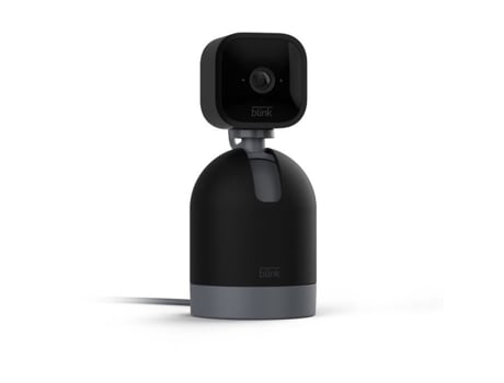Câmera Mini Pan Tilt Blink Segurança Doméstica Preto