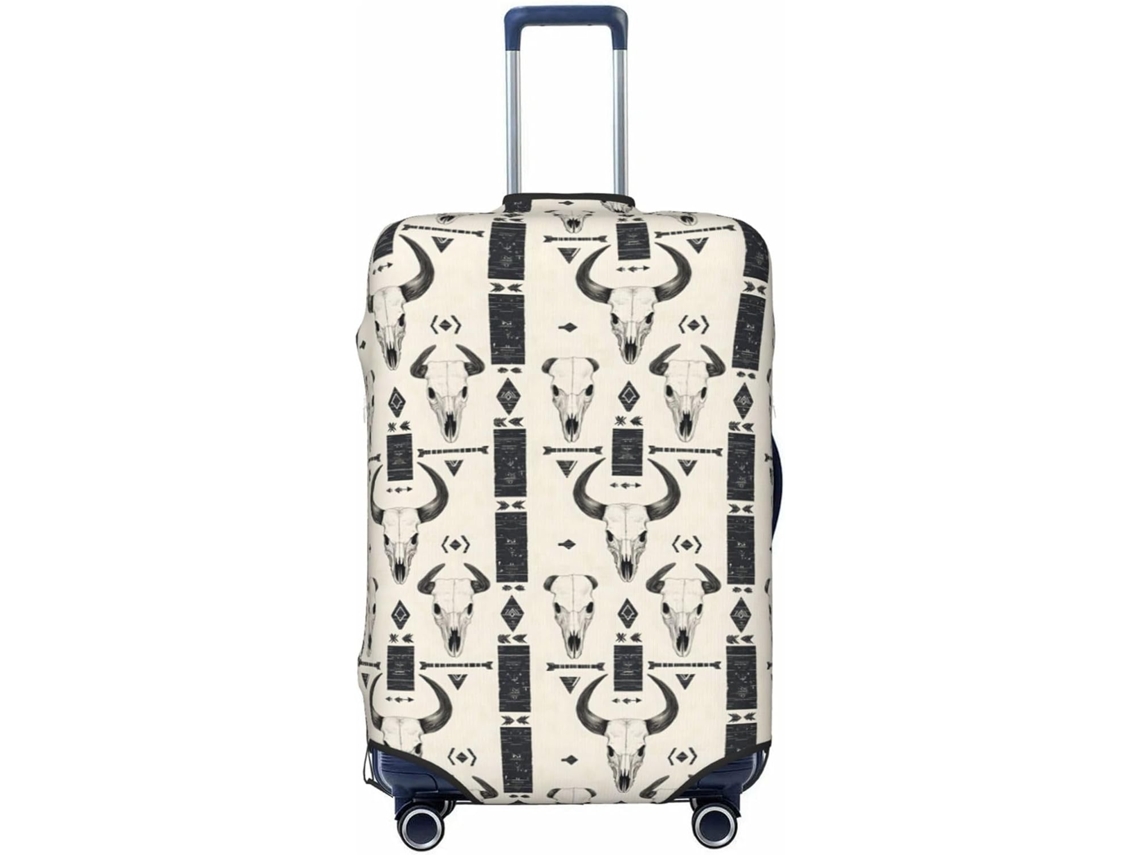 Mala NovaStar com design retrô e cabeça de ovelha, 61cm