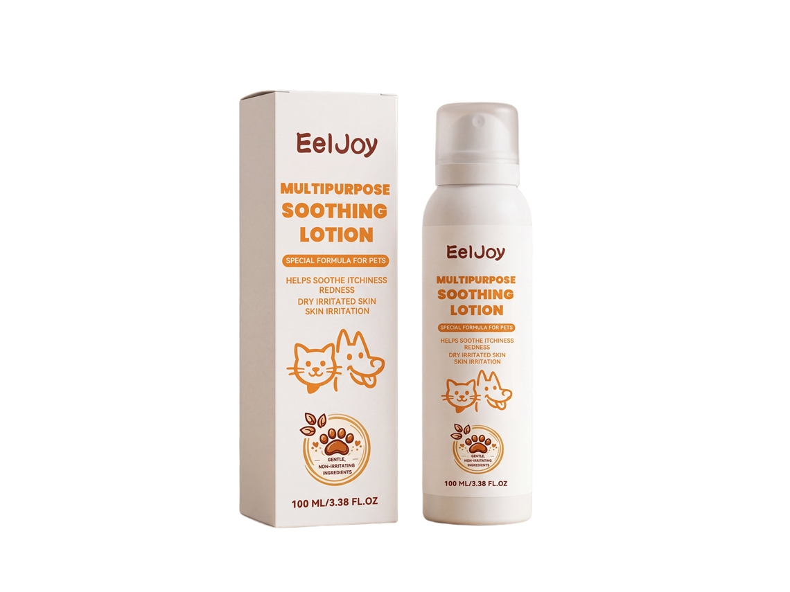 Loção Eeljoy Pet para Gatos e Cães Hidrata Nutre Pelagem