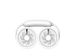 Laxiscreed Ventilador De Pescoço, Mini Usb, Recarregável, Baixo Ruído, Ideal Para Atividades Ao Ar Livre
