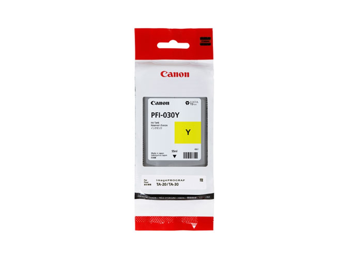 Tinteiro Canon Amarelo