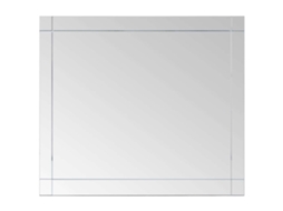 Wall Mirror, Wall Mirrors Vidaxl Prateado Vidro (100 X 60 Cm)