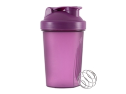 Ferramenta 4Pcs Simples Multicolor Protein Powder Shaker Cup-Purple Bottle With Wire Whisk Balls Cup Blender For Mixes UISAVE
