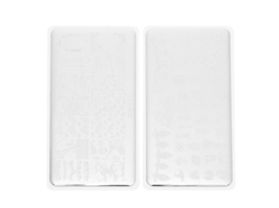 2 Unidades de Placas de Nail Art para Decoração de Halloween ALLINLESS