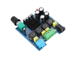 Laxiscreed Mini Amplificador Digital Estéreo Dual Com Som Hifi De Alta Qualidade