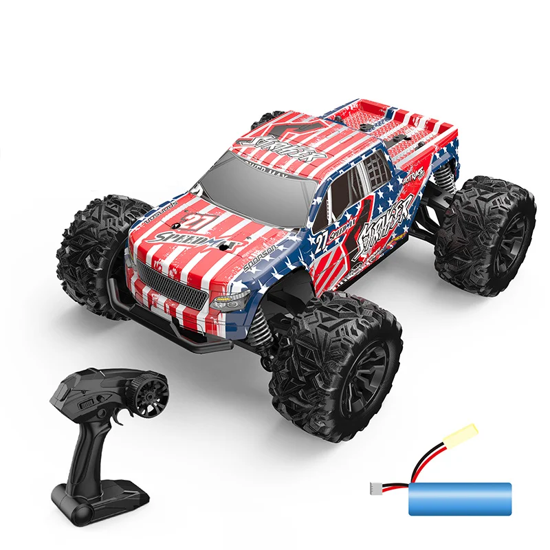 Carro de Corrida de Drift Off road com Controle Remoto, Escala 1:20, Velocidade Máxima de 20 Km/h MDUG (vermelho)