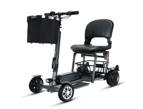 Trotinete Elétrica com 4 Rodas Freejoyer F7 Motor 300W Bateria 36V8Ah Velocidade 15km/h Autonomia Máxima 25km Cinza