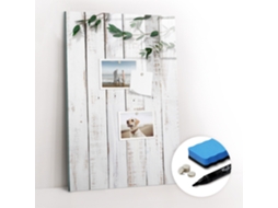 Quadro Magnético Colorido Painéis De Madeira Para O Escritório Espelharte (40x60 Cm)