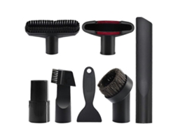 Vacuum Cleaner Accessory Set, Universal Nozzles 32-35 Mm, Including Crevice Nozzle, Car Nozzle And
