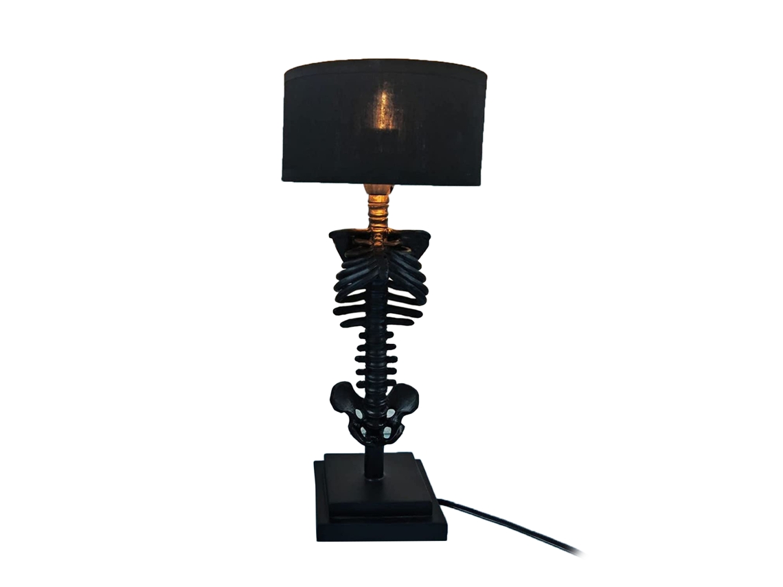 Laxiscreed Abajur De Mesa Esqueleto Para Iluminação Decorativa Na Sala