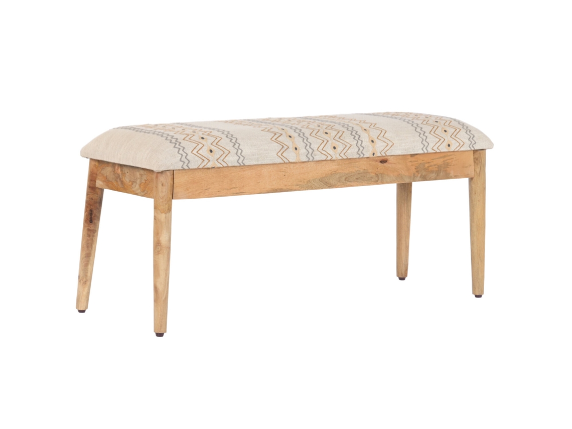 Saco para sapatos em algodão com alça bordada em ikat, 113x35x45cm ALEXANDRA HOUSE LIVING