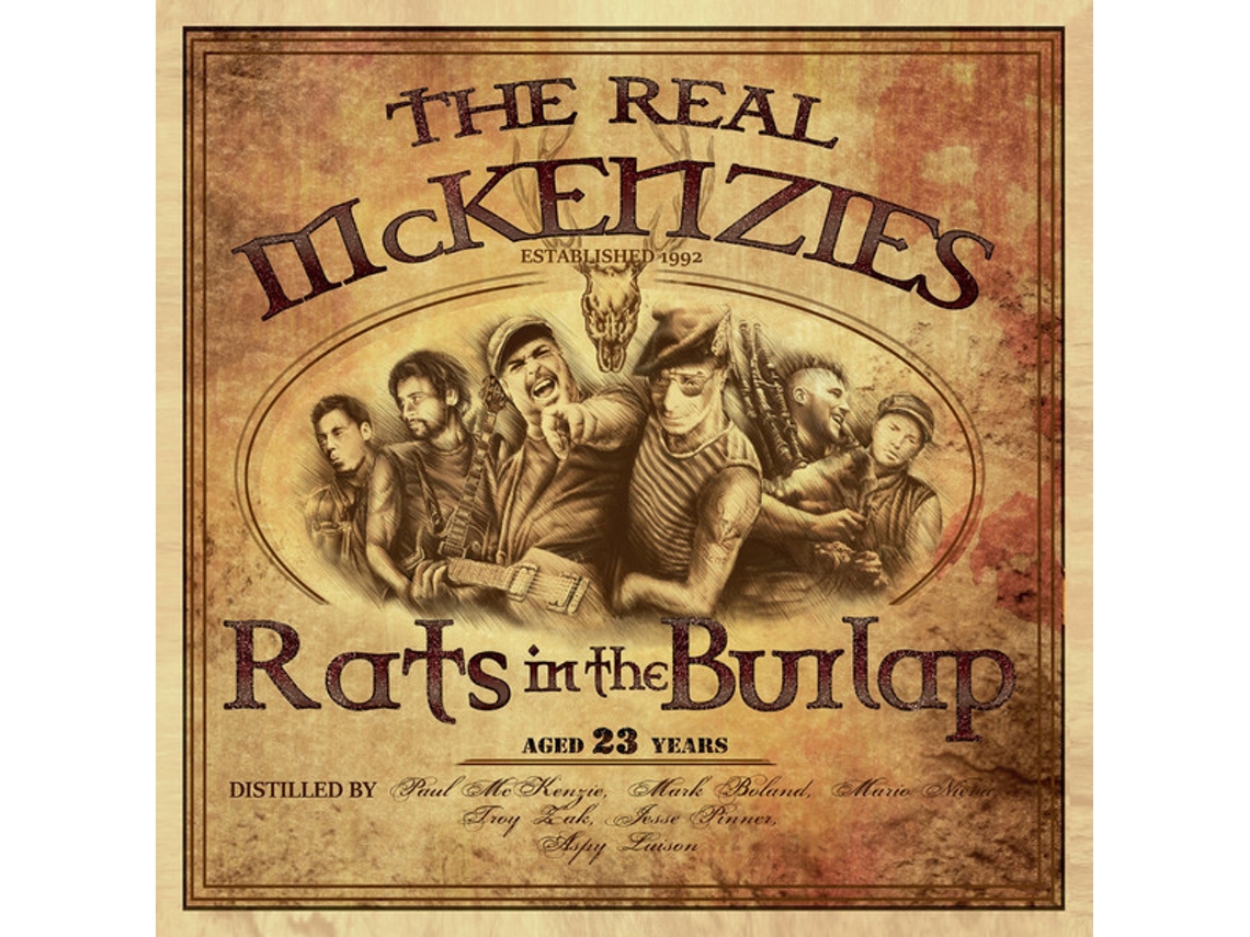 CD The Real McKenzies - Rats In The Burlap