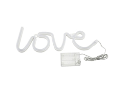 Luz De Neón De Silicona Led "love" Para Decoración - Requiere 3 Pilas Aa (no Incluidas)