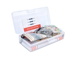 Kit Iniciante De Componentes Eletrônicos Com Breadboard