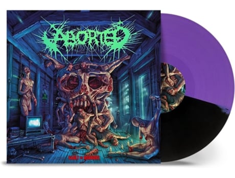 Aborted Vault Of Horrors Vinil Preto E Roxo Nuclear Blast Records
