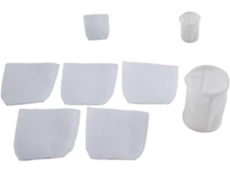 Kit Com 5 Filtros De Tecido Para Aspirador Pó Bcl180w Xlc02 Lc01,