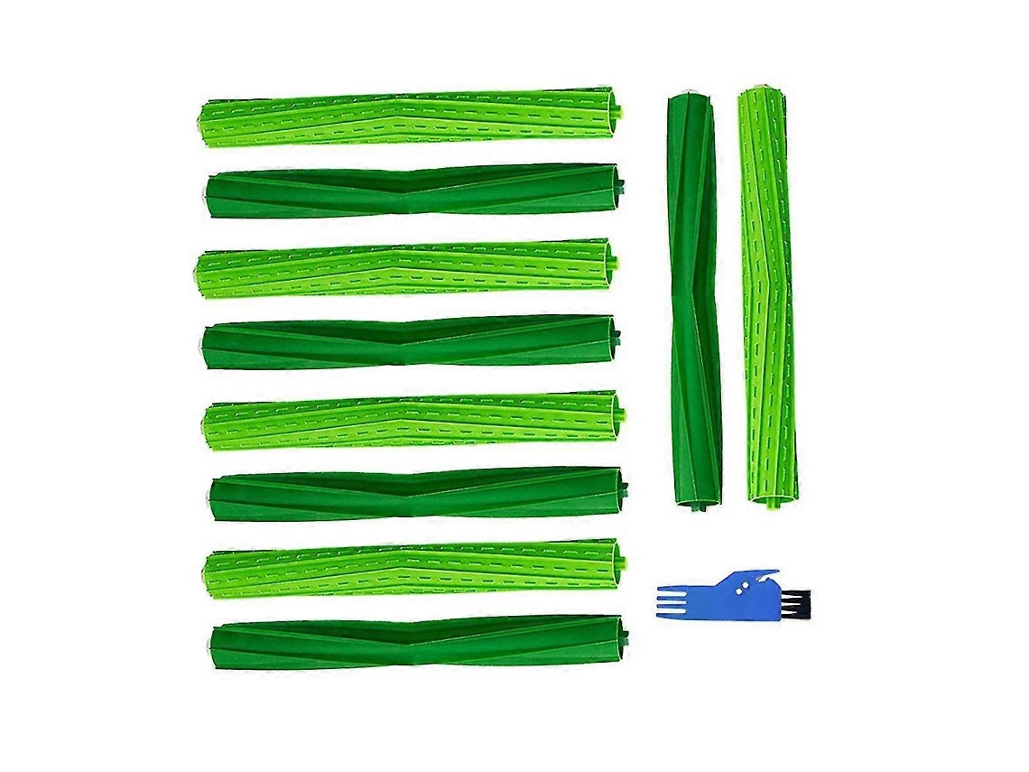 Escovas De Borracha Multi-superfícies Duplas, Escova Rotativa Para Aspirador De Pó Robô S9/s9+ Plus 9150 9550