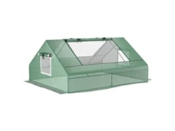 Estufa Tipo Túnel 800x300x200cm, com 12 Janelas e Porta Enrolável BTFORUS