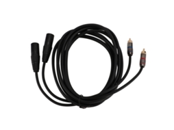 Cabo Xlr Macho para Rca Macho Hi fi LAXISCREED