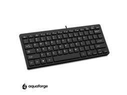 Teclado Usb Com Fio Compacto Preto