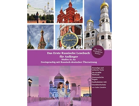 Livro Das Erste Russische Lesebuch Für Anfänger Stufen A1 A2 Zweisprachig Mit Russisch-deutscher Übersetzung De Vadim Zubakhin (alemão)