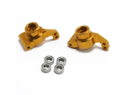 Azul Celeste 1/14 Acessórios de Assento Traseiro em Metal para Upgrade de Rodas para Wltoys 144001 Eat14 Peças de Carro Rc MDUG