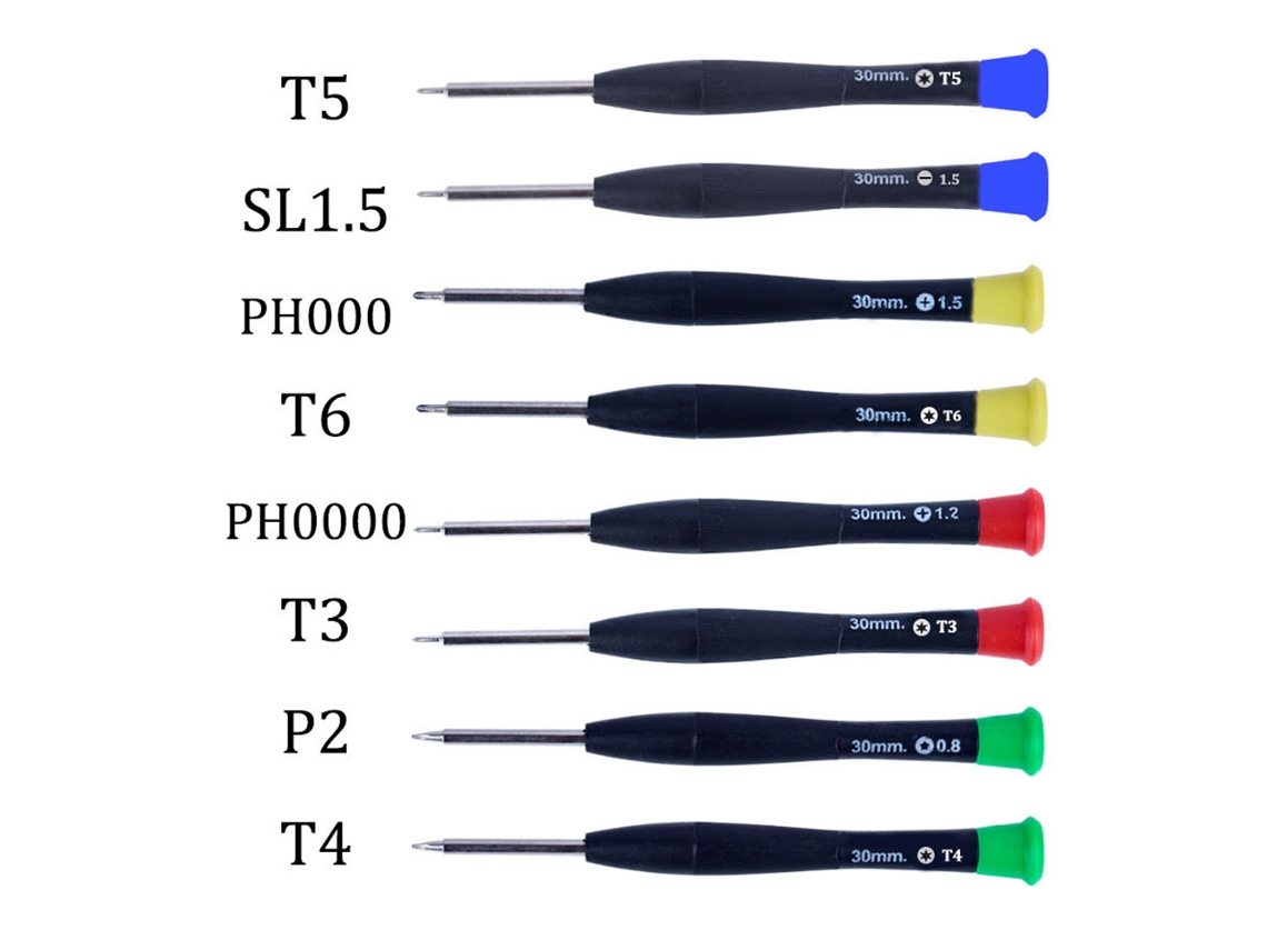 Laxiscreed Conjunto De Ferramentas De Reparação 8-em-1 Para Relógios E Telefone Compacto