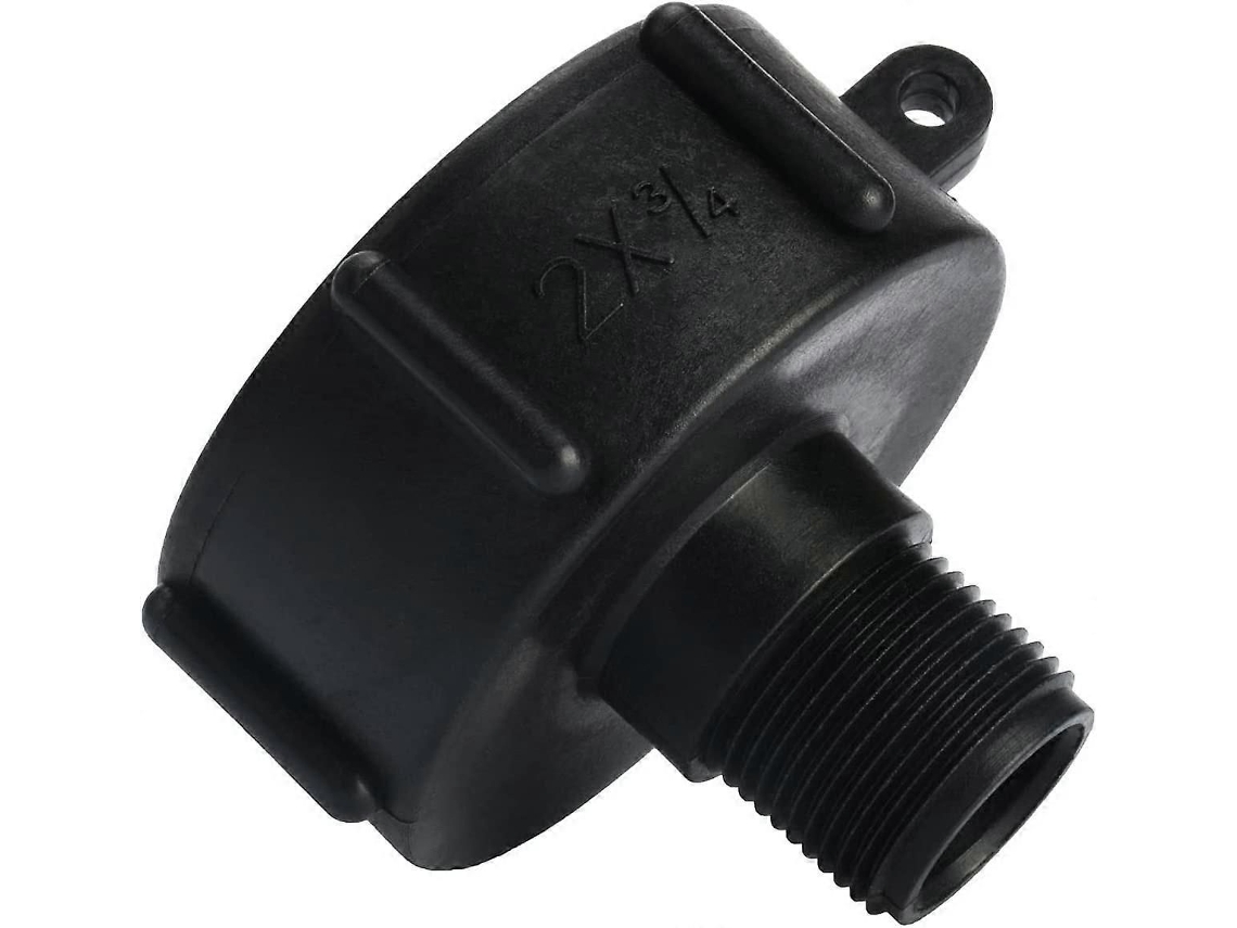 Adaptador Para Tanque Ibc, Conexão De Mangueira Plástica, Rosca Grossa S60x6 Para Torneira De 3/4 Polegadas