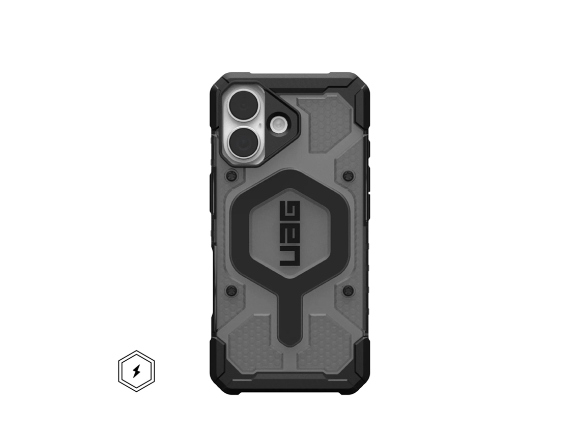 Capa Urban Armor Gear Pathfinder Clear MagSafe iPhone 17/ iPhone 18 (Transparente)