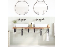 Vidaxl Tampo De Mesa Retangular 120x40x4 Cm Madeira De Acácia Maciça