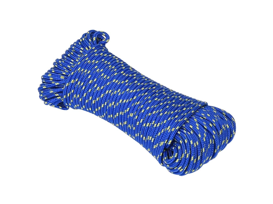 Corda de Barco 4 Mm 25 M Polipropileno Azul HARLANV1