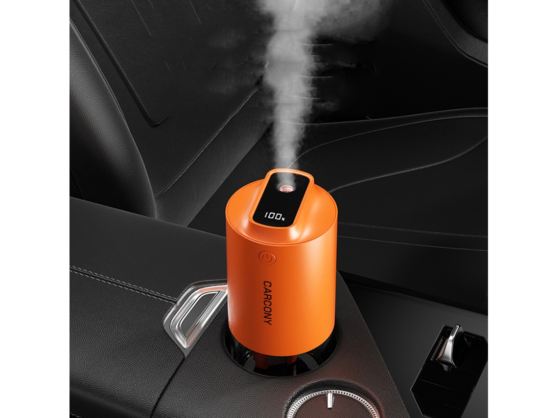Umidificador Portátil Estéril Com Atomizador De 250ml, Tecnologia Ai, Para Uso Em Carro, Com Tecnologia Usb, Ideal Para Óleos Essenciais.