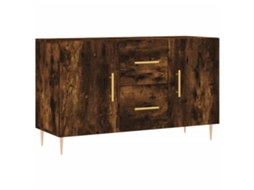 Aparador MAISON EXCLUSIVE Derivados de Madeira Carvalho Fumado (100x36x60 cm)
