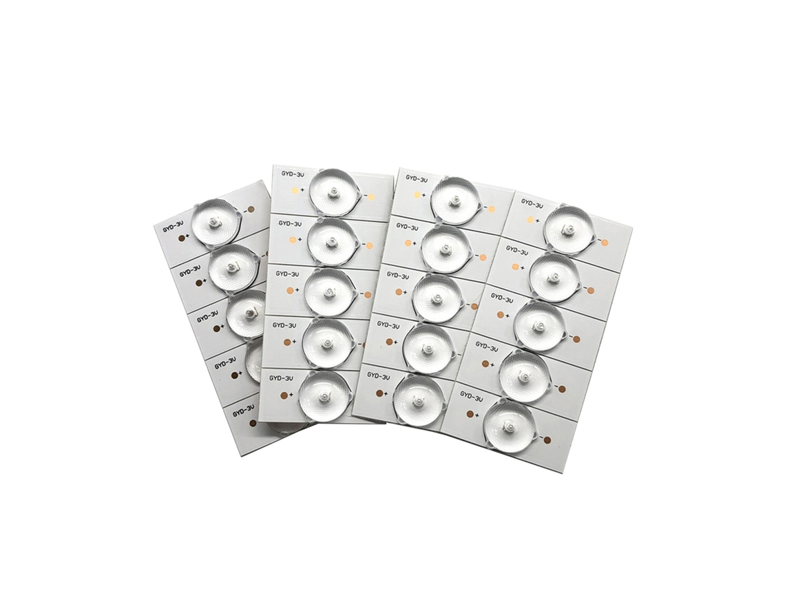 20pcs Cabeças Lâmpada Smd 3v com Lente Óptica para Reparo Tv Led 32 65 Polegadas | S/MARCA