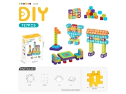 Jogo De Construção Henten Home 727 Peças Brinquedos Para O Desenvolvimento Cognitivo Do Bebê