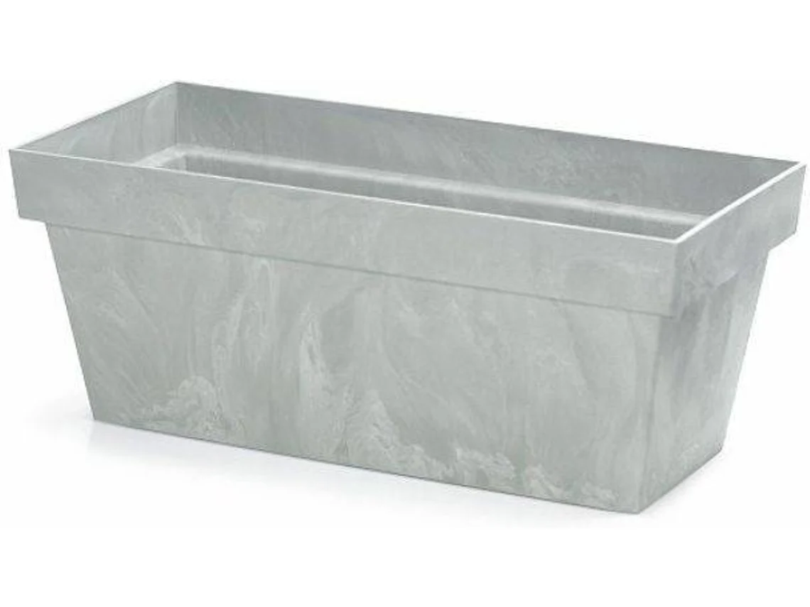Floreira PROSPERPLAST Case Beton Efect (Cinzento - 39.2 x 18.2 x 16 cm)