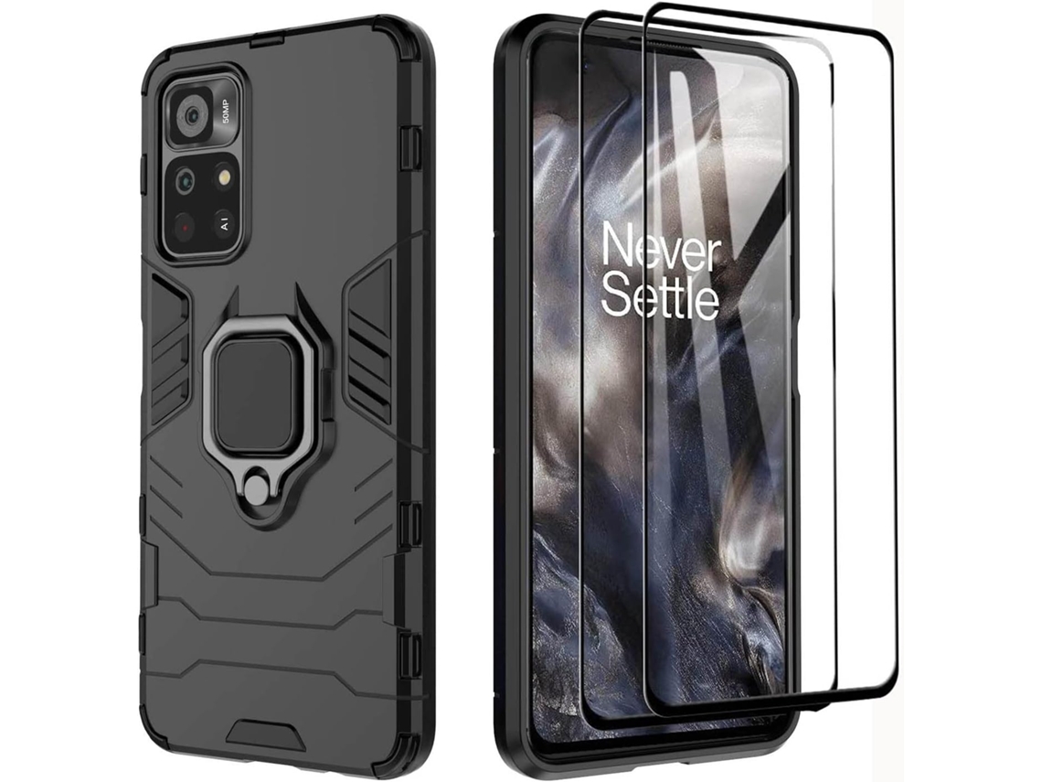 Capa Protetora Anel Rotação para Xiaomi Poco M4 Pro 5G HONGWE. Anti-Choque