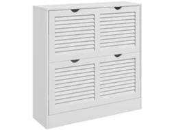 Sapateira 2 Gavetas 16 Pares Compacta Branco