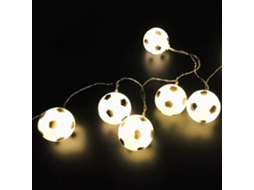 3 M / 9,8 Pés 20 Luzes Alimentadas Por Bateria Futebol Formato de Futebol Led Luzes de Corda para Interior / Exterior Halloween Natal Festa em Casa D