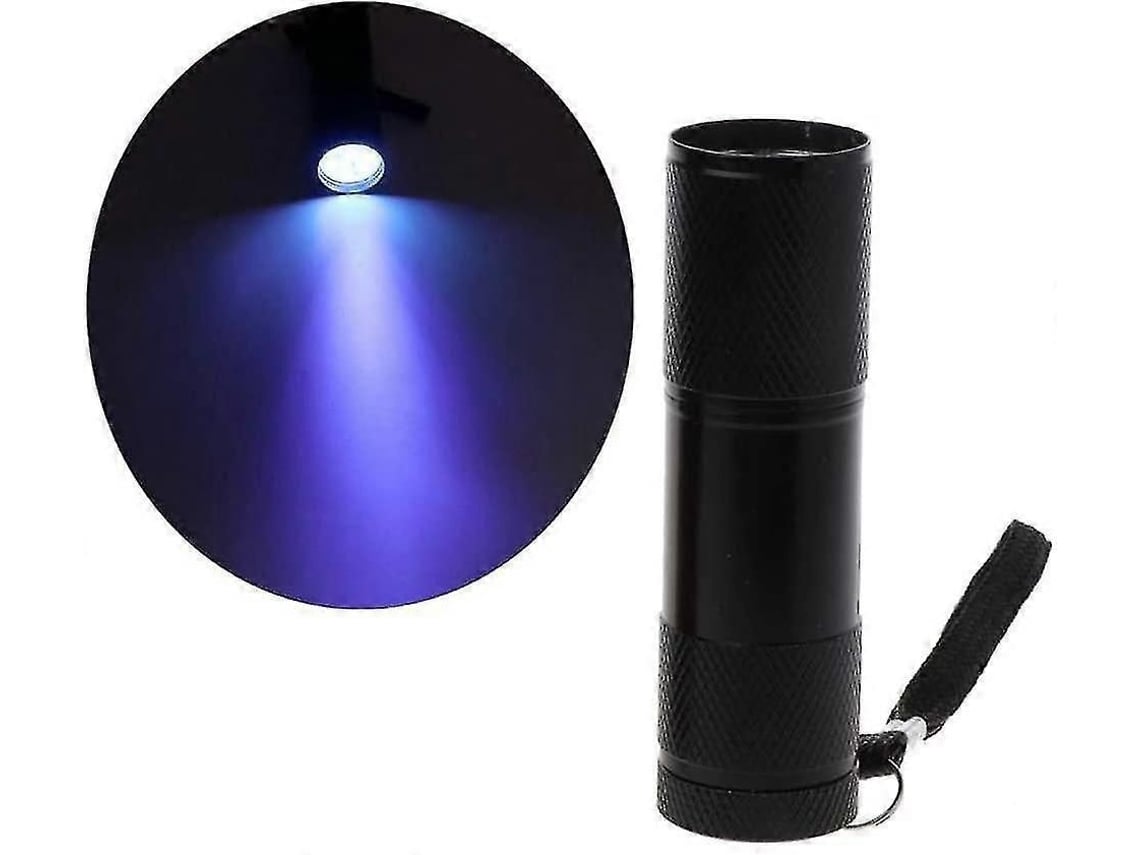 Lâmpada De Cura Uv, 9 Leds, Para Resina E Cola, Elysve